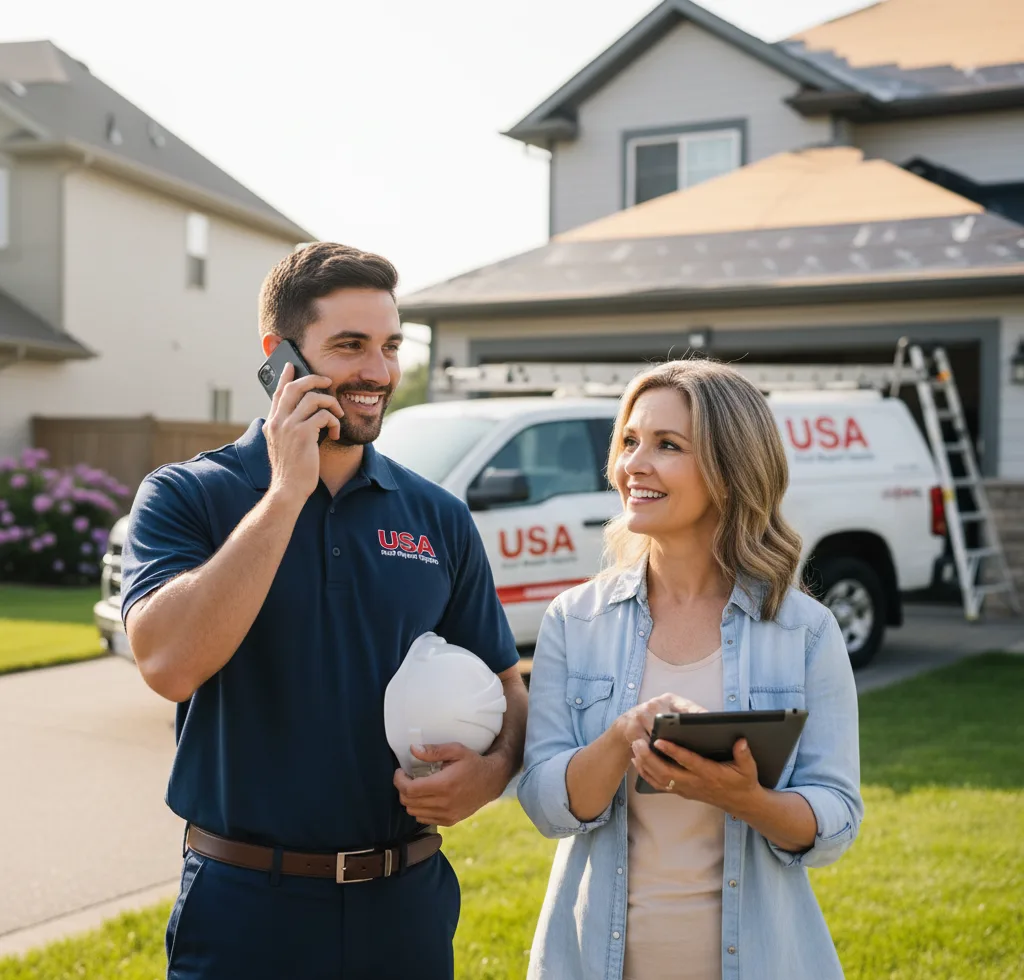 USA Roof Repair Experts customer support in Bennet